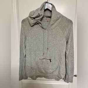 Juicy Couture light grey hooded long sleeve size M